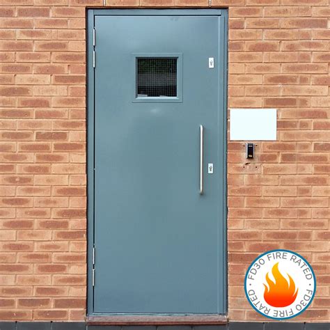 metal fire rated door